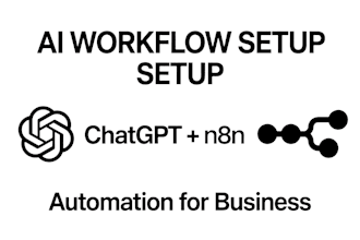 set up an ai workflow for for your business
