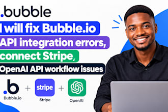 fix bubble io api integration errors connect stripe  openai api workflow issues