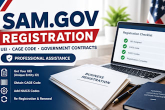 do sam gov registration for homecare, nemt, get uei naics code, cage code, mbe