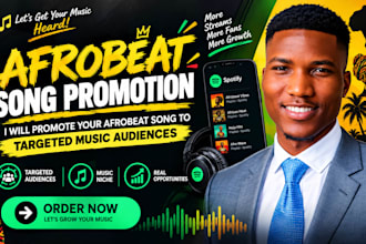 promote your afrobeat song to targeted music audiences