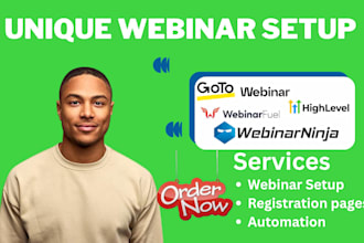 setup ghl webinar funnel, webinarninja, webinarfuel, gotowebinar, webinarjam