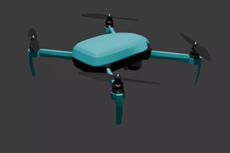 aerodynamic 3d agriculture drone,fpv frame kits,fusion360 racing uav,vtol hybrid