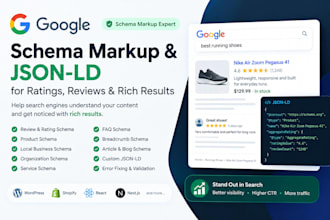 set up structured data schema markup json ld code for localbusiness and person