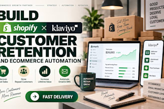 build shopify klaviyo customer retention and ecommerce automation