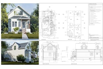 draw permit plans for city approval, architectural drawings