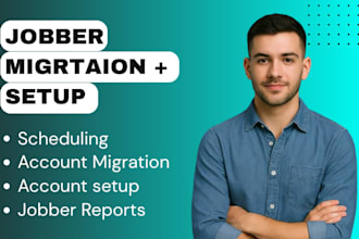 set up and migrate your business to jobber CRM as jobber expert
