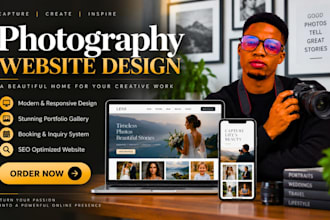 design photography website, pixieset wordpress photography portfolio website