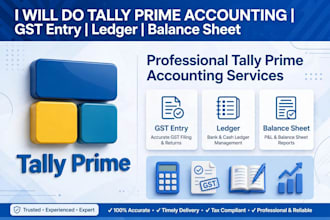 do tally prime bookkeeping and gst accounting