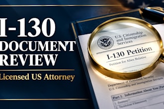 review your I 130 spouse petition documents to avoid rfes