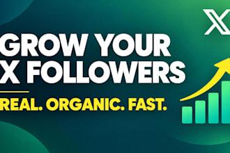 grow real organic x followers with twitter x marketing strategy