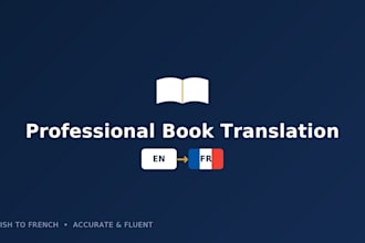translate your book from english to french