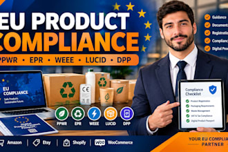 manage your eu compliance including ppwr, epr, weee, lucid, vat, and dpp