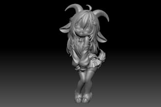 personajes de anime para impresion 3d