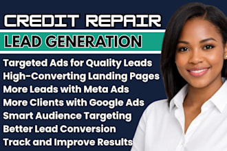 generate credit repair leads with credit repair ads meta and google ads