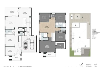 redraw a floor plan for real estate agent