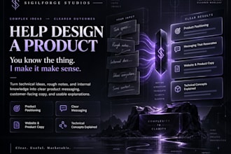 turn your technical idea into clear customer facing copy