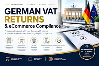 prepare and support your german vat returns and ecommerce tax compliance