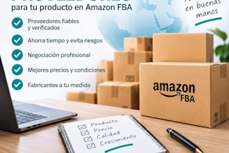 find and negotiate with reliable suppliers for your product