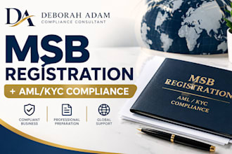 prepare your msb registration, aml kyc policy and compliance documentation