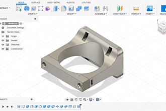 do 3d cad design, industrial product design, stl, obj step for 3d printing