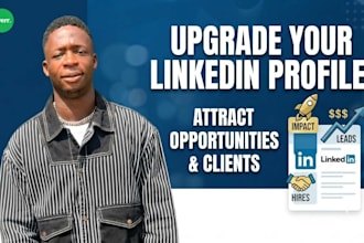 optimize and rewrite your linkedin profile for personal branding, inbound leads