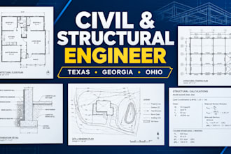be your texas, georgia, ohio, civil and structural engineer for permit approval