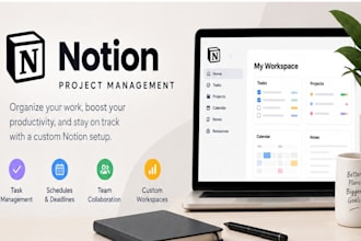 be your notion project manager