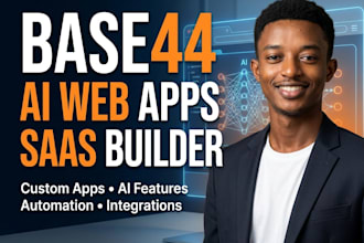 base 44 app, base 44 integration, base 44 automation base 44 webapp fix base44