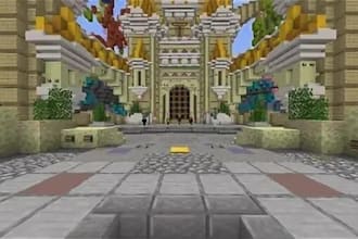do a create beatiful minecraft hub maps