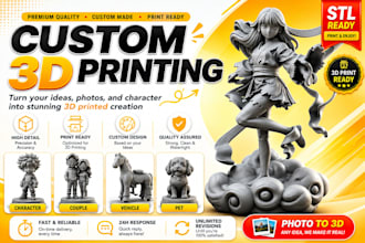 3d sculpting 3d articulated 3d animal model character modeling stl 3d printing