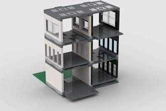 design custom lego moc models with bricklink studio and instructions