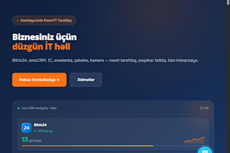 design and develop a professional business website