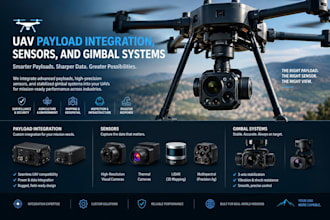engineer uav payload integration, sensors, and gimbal systems