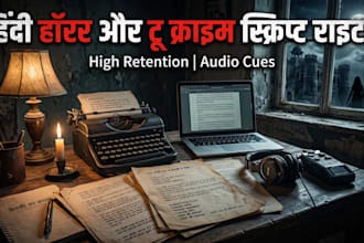 write a hindi horror youtube script