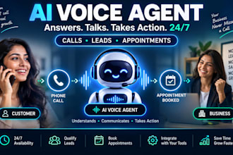 build an ai voice agent for calls, leads, and appointments