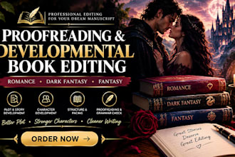 proofread, developmental book editing, novel book editor, dark fantasy, romance