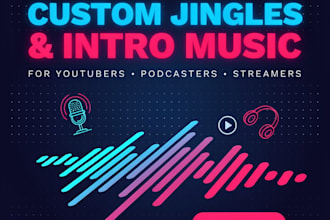 write and produce a custom jingle for your brand