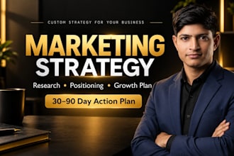 create a strategic marketing plan and growth strategy for your business