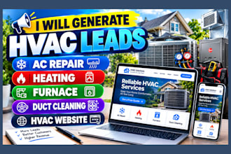generate hvac leads ac repair heating furnace duct cleaning leads hvac website