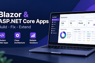 build or fix your blazor and asp net core web application