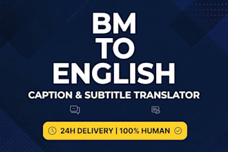 translate malay to english subtitles and captions