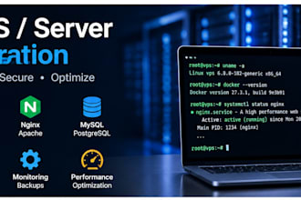 configure and manage your linux vps server