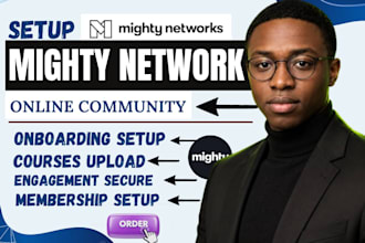 setup mighty networks membership website bettermode online community setup