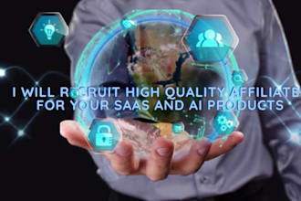 recruit high quality affiliates for your saas and ai products