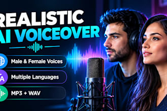 create realistic ai voice over from your text