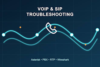 troubleshoot voip sip registration and call audio issues