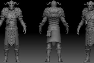 create custom crusader king iii 3d armor mods, skyrim, baldurs gate 3, hoi4 mod