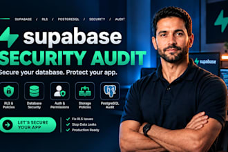 do postgresql rls policy supabase security audit lovable backend nextjs anon key