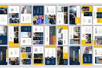 design a professional fundraising pitch deck for startups, businesses that speak