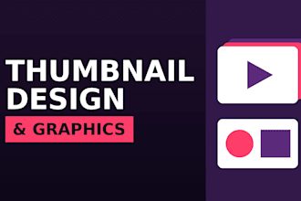 create eye catching thumbnails for youtube tiktok instagram facebook